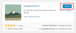 Cara Install dan Setting Contact Form 7 Cara Install dan Setting Contact Form 7