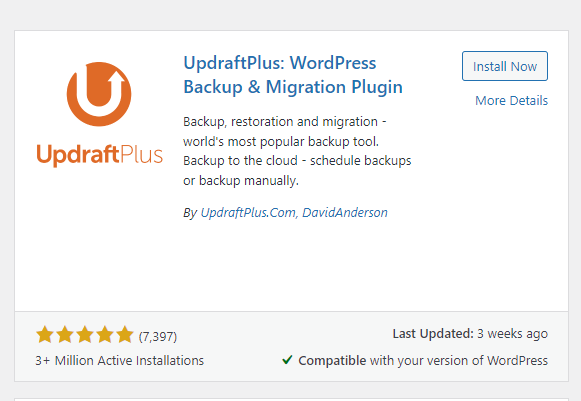 Cara Backup Otomatis WordPress Menggunakan Plugin Updraft Plus